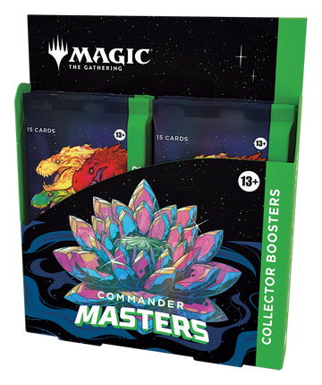 MTG - Commander Masters Collector's Booster Display (4 Packs) - EN
