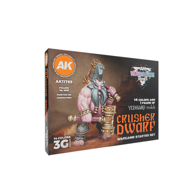 AK Interactive - Crusher Dwarf - Wargame Starter Set