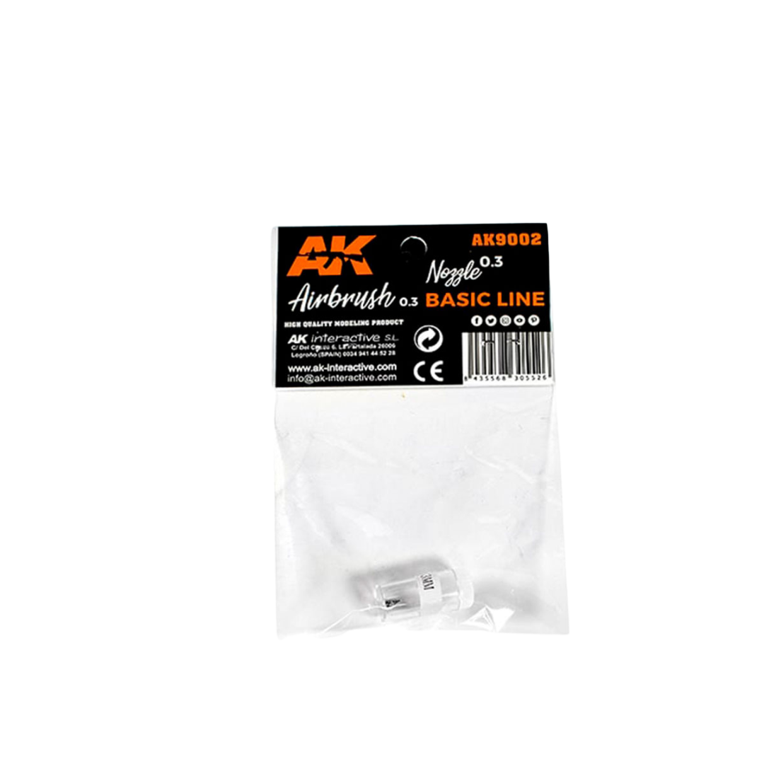 AK Interactive - 0.3 Nozzle for AK Airbrush