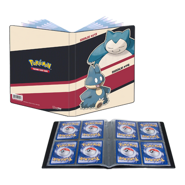 UP - Snorlax & Munchlax 4- Pocket Portfolio for Pokémon