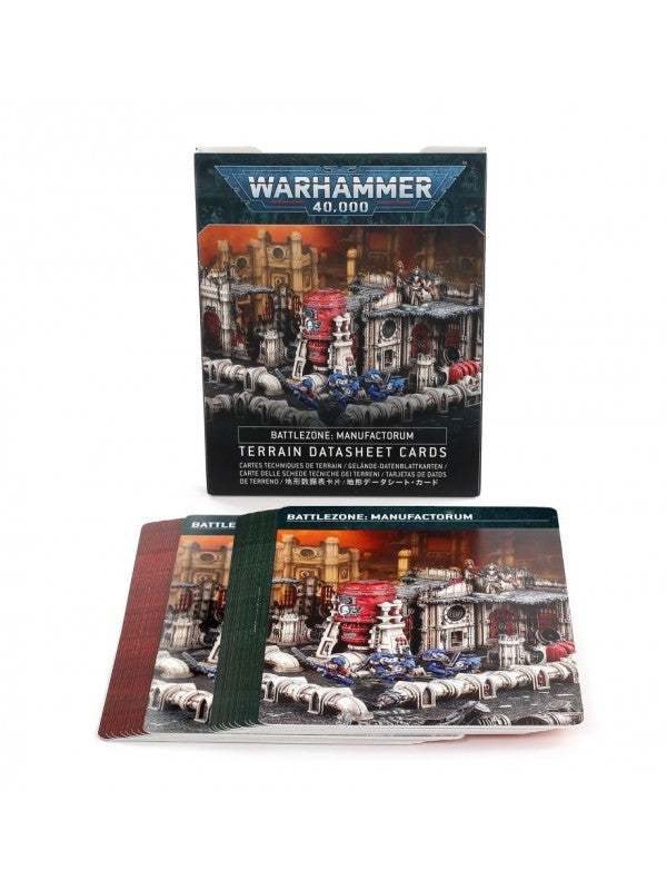 Battlezone: Manufactorum – Terrain Datasheet Cards