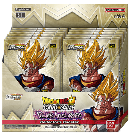 DragonBall Super Card Game - Zenkai Series Set 3 - Power Absorbed [B20] Collector's Booster Display (12 Packs)