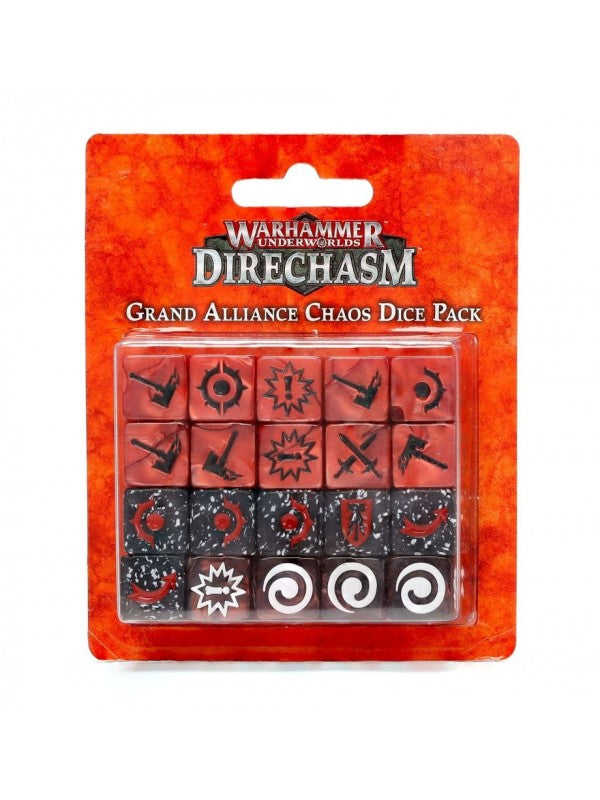 Warhammer Underworlds: Direchasm – Grand Alliance Chaos Dice Pack