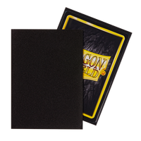 Dragon Shield Matte Sleeves - Black (100 Sleeves)