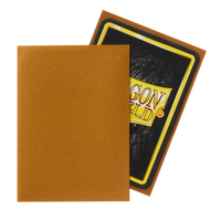 Dragon Shield Matte Sleeves - Gold (100 Sleeves)