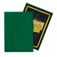 Dragon Shield Matte Sleeves - Green (100 Sleeves)