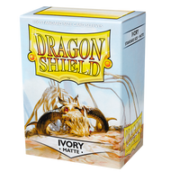 Dragon Shield Matte Sleeves - Ivory (100 Sleeves)