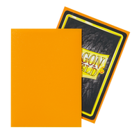 Dragon Shield Matte Sleeves - Orange (100 Sleeves)