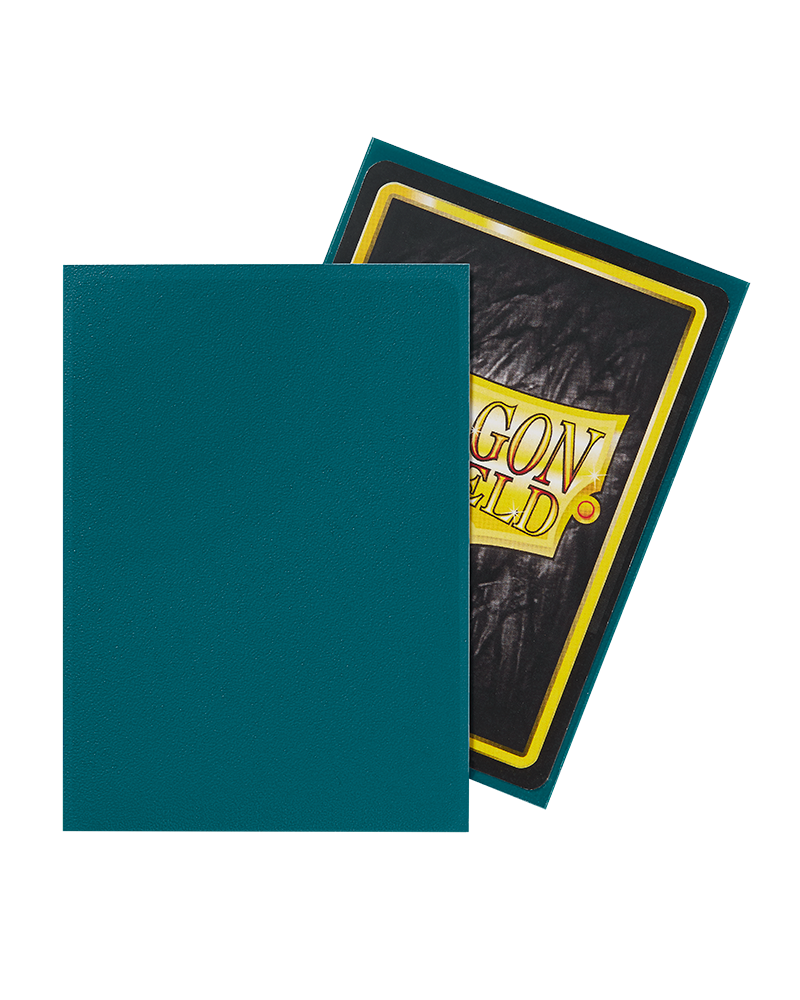 Dragon Shield Matte Sleeves - Petrol (100 Sleeves) Versus Gamecenter Dragon Shield Matte Sleeves - Petrol (100 Sleeves) Versus Gamecenter