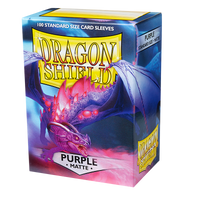 Dragon Shield Matte Sleeves - Purple (100 Sleeves)