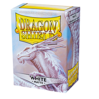 Dragon Shield Matte Sleeves - White (100 Sleeves)