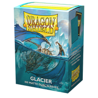 Dragon Shield Dual Matte Sleeves - Glacier 'Miniom' (100 Sleeves)