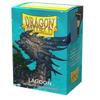 Dragon Shield Dual Matte Sleeves - Lagoon 'Saras' (100 Sleeves)