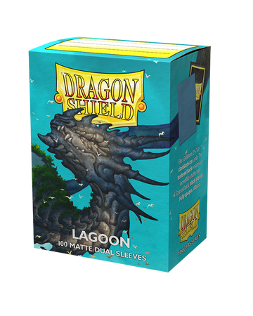 Dragon Shield Dual Matte Sleeves - Lagoon 'Saras' (100 Sleeves)