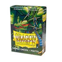 Dragon Shield Japanese Matte Sleeves - Apple Green (60 Sleeves)