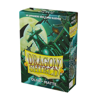Dragon Shield Japanese Matte Sleeves - Olive (60 Sleeves)