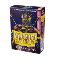 Dragon Shield Japanese Matte Sleeves - Purple (60 Sleeves)