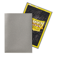Dragon Shield Japanese Matte Sleeves - Silver (60 Sleeves)