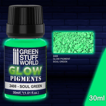 Green Stuff World - Glow in the Dark Pigment - SOUL GREEN