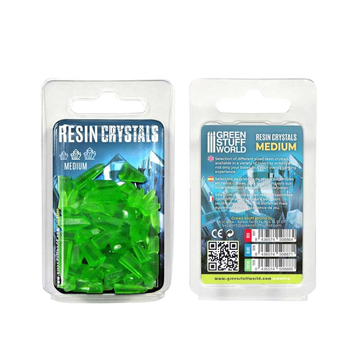 Green Stuff World - Resin Crystals MEDIUM - Green
