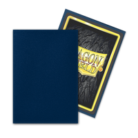 Dragon Shield Japanese Matte Sleeves - Midnight Blue (60 Sleeves)