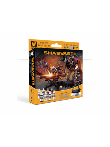 Infinity - Model Color Set: Shasvastii  + Exclusive Miniature