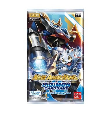 Digimon Card Game - New Awakening BT08 Booster