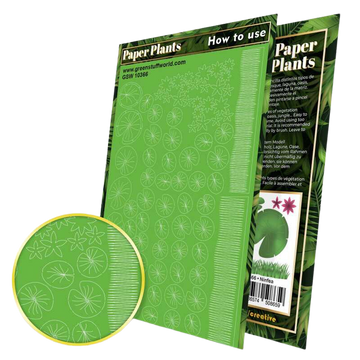 Green Stuff World - Paper Plants - Ninfea