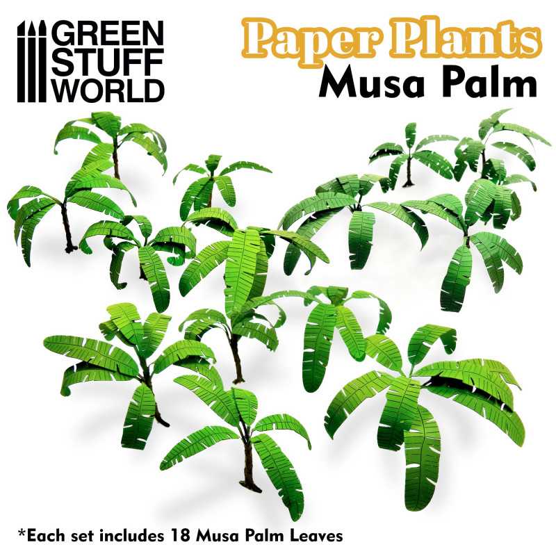 Green Stuff World - Paper Plants - Musa Palm