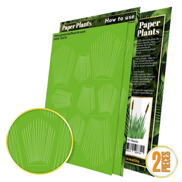 Green Stuff World - Paper Plants - Reeds