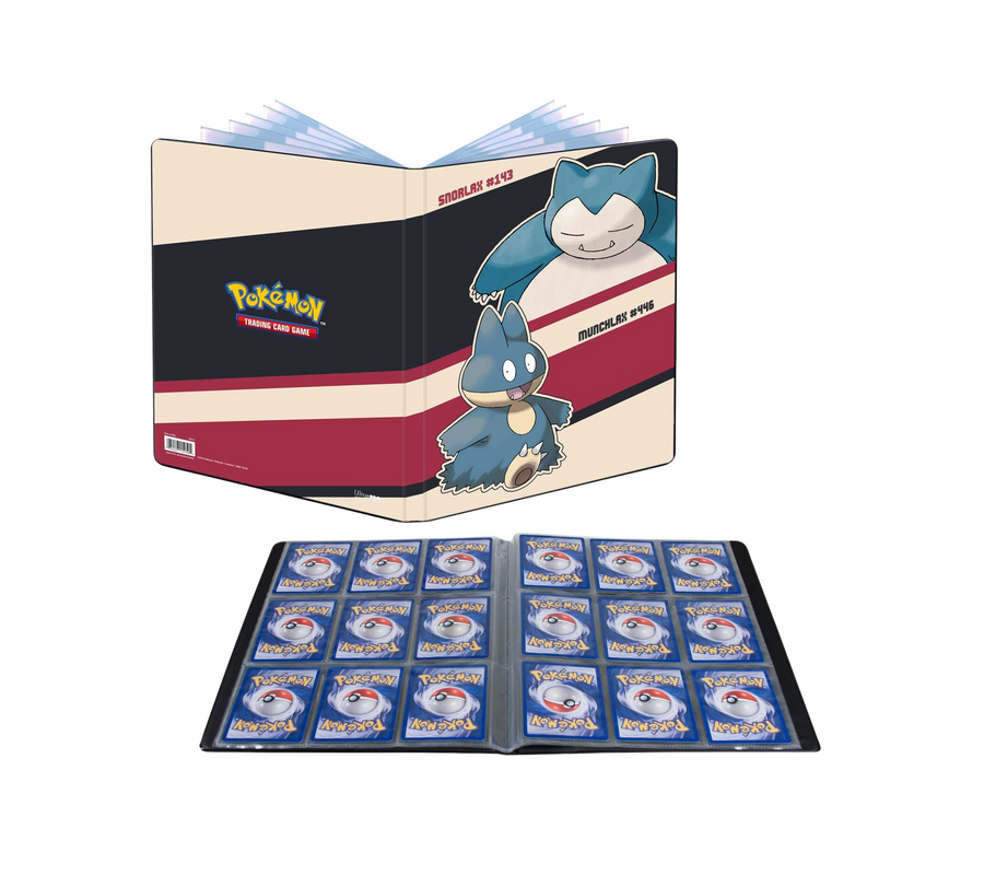 UP - Snorlax & Munchlax 9- Pocket Portfolio for Pokémon