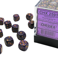Chessex Dice Block: Speckled Hurricane - 12mm D6 (36)