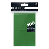 UP - Standard Sleeves - Green (100 Sleeves)
