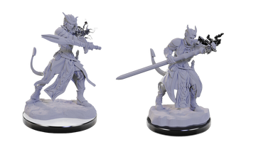 D&D Nolzur's Marvelous Miniatures: Tiefling Warlocks