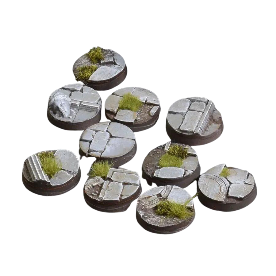 Gamers Grass - Temple Bases, Round 25mm (x10)