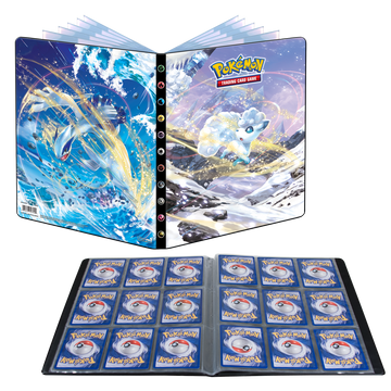 UP - 9 POCKET PORTFOLIO - POKÉMON SWORD AND SHIELD 12 SILVER TEMPEST - Alolan Vulpix & Lugia
