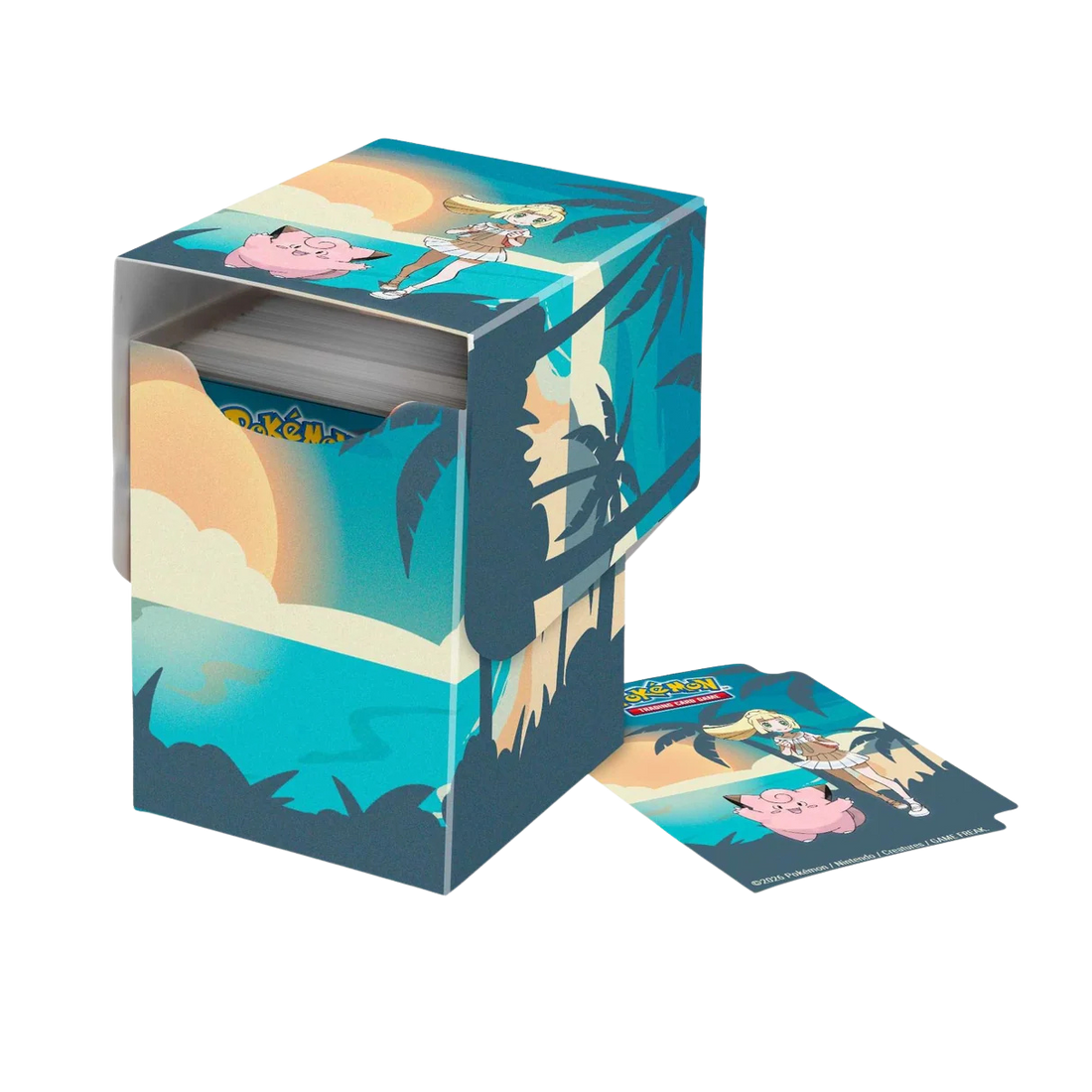 UP - Lillie and Clefairy 100+ DECK BOX® for the Pokémon Trading Card Game