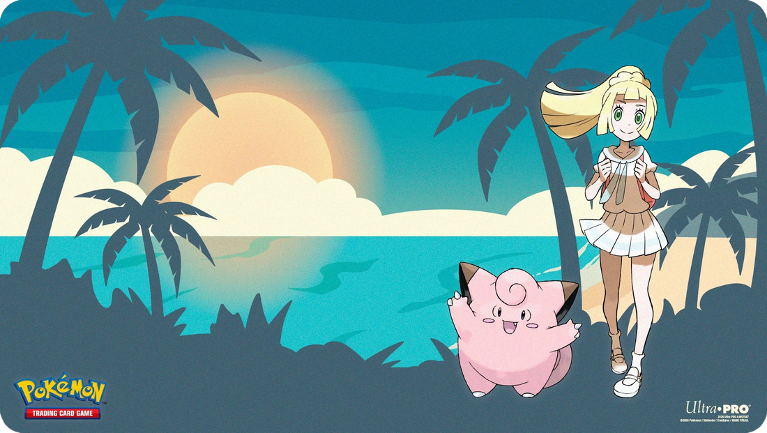 UP - Lillie and Clefairy Playmat for the Pokémon Trading Card Game