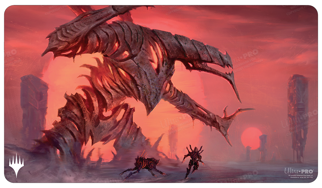 UP - Phyrexia - All Will Be One Playmat Red Sun’s Twilight for Magic: The Gathering