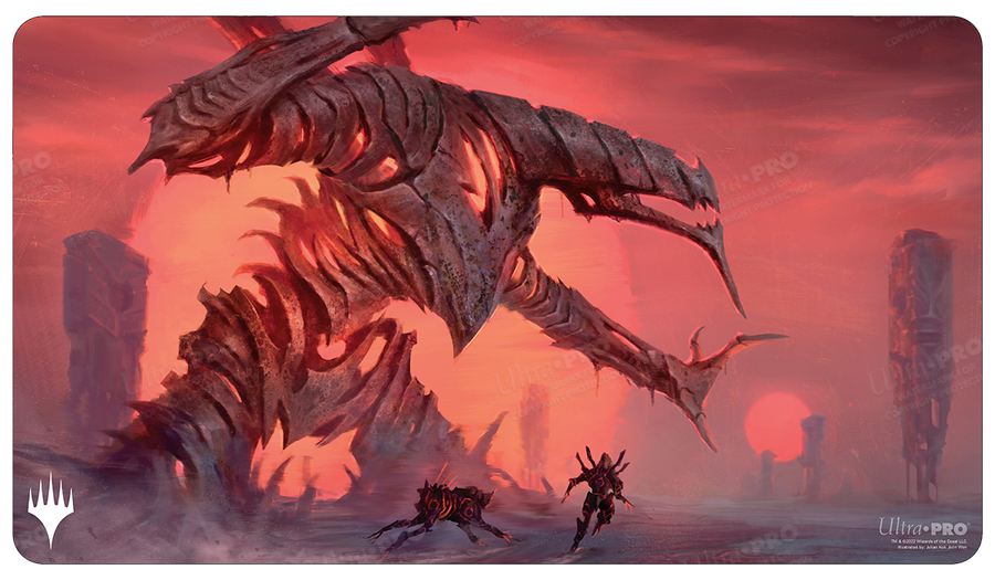 UP - Phyrexia - All Will Be One Playmat Red Sun’s Twilight for Magic: The Gathering