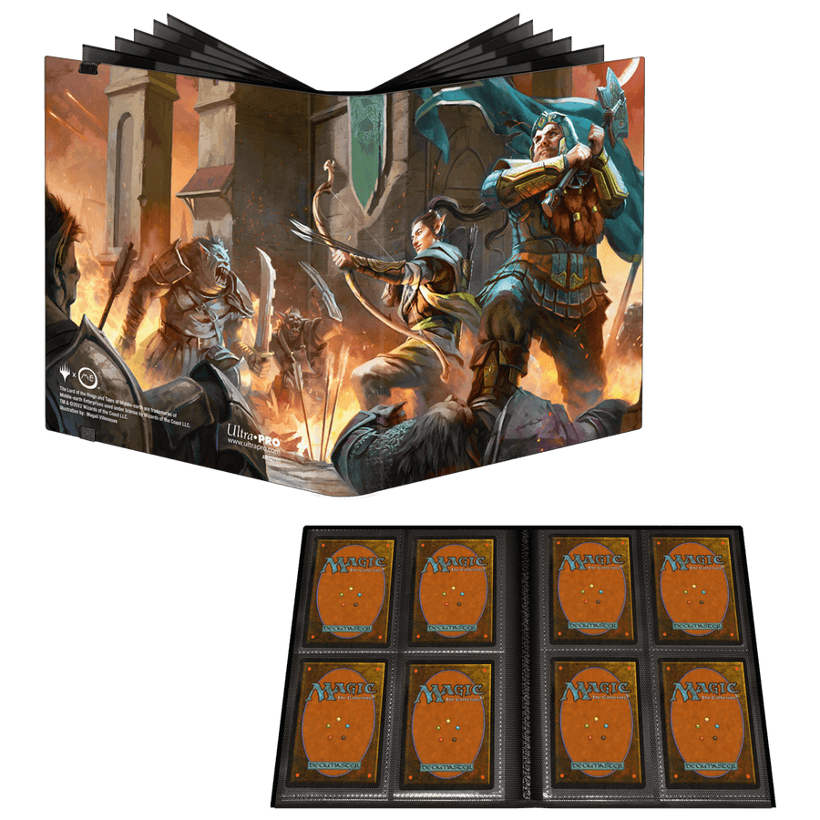 UP - 4-Pocket Pro-Binder - Magic: The Gathering - The Lord of the Rings: Tales of Middle-Earth - Legolas & Gimli