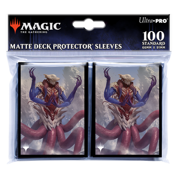 UP - Commander Masters 100ct Deck Protector Sleeves Zhulodok, Void Gorger for Magic: The Gathering