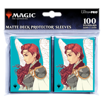 UP - Commander Masters 100ct Deck Protector Sleeves Gisela, Blade of Goldnight for Magic: The Gathering