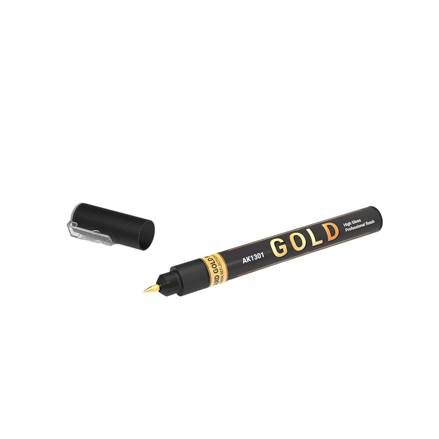 AK Interactive - METALLIC LIQUID MARKER – GOLD