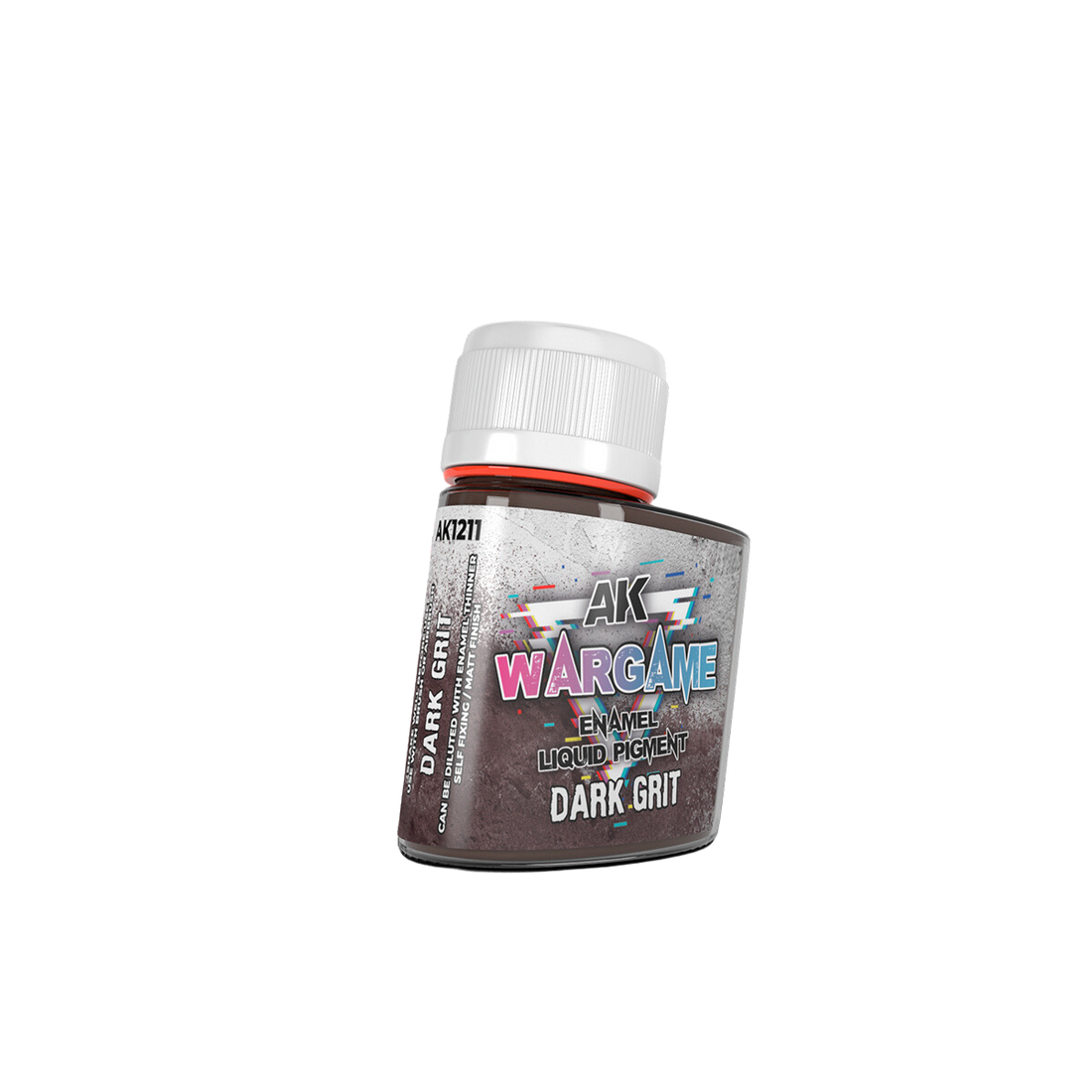 AK Interactive - Wargame Liquid Pigment - Dark Grit