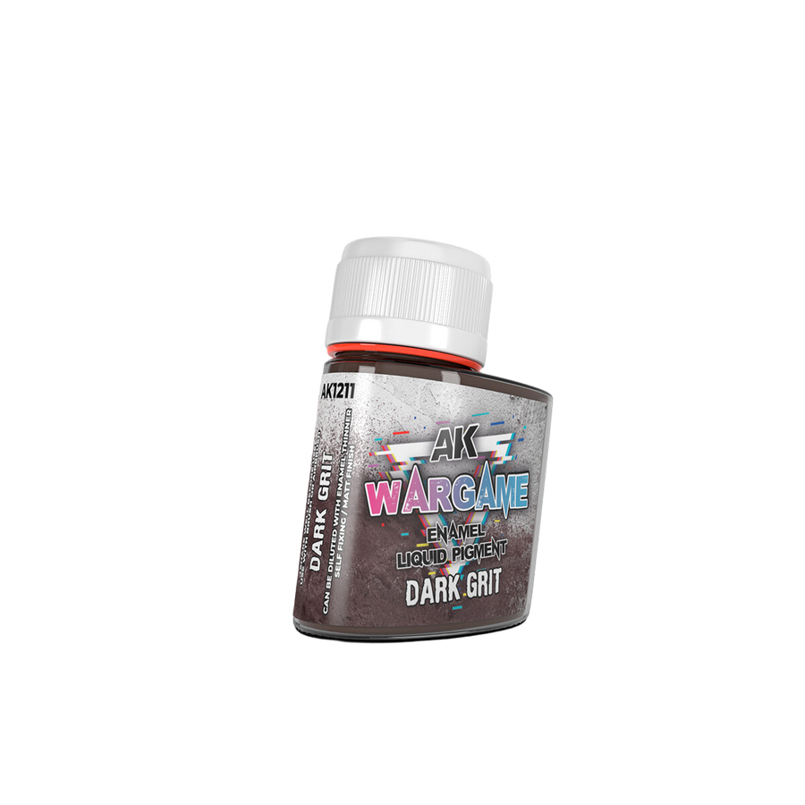 AK Interactive - Wargame Liquid Pigment - Dark Grit