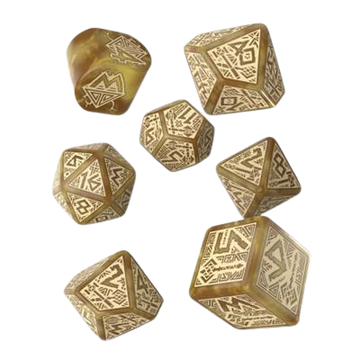 Dwarven Dice Set: Gold (7)