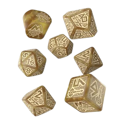 Dwarven Dice Set: Gold (7)