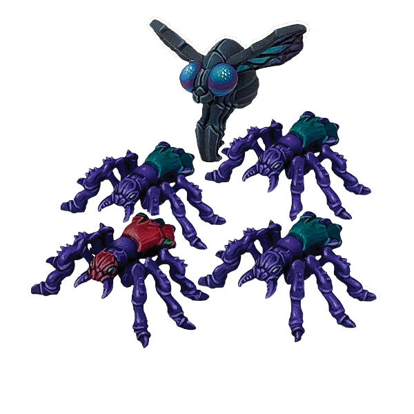 Monsterpocalypse - Savage Swarm Unit: Dire Ants & Spy Fly