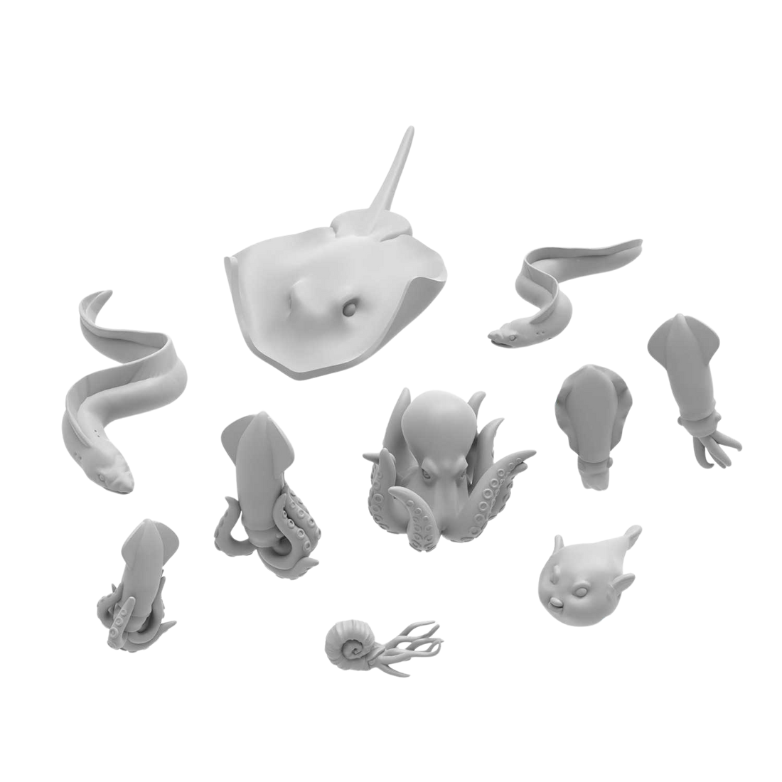 Green Stuff World - Aquatic Creatures 1:48-1:35